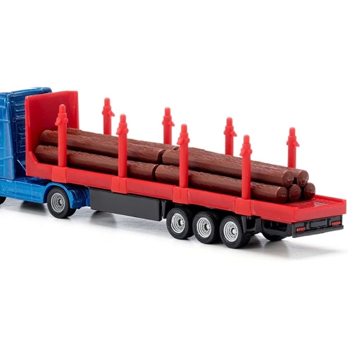 Samochód ciężarowy do transportu drewna model metalowy SIKU S1659